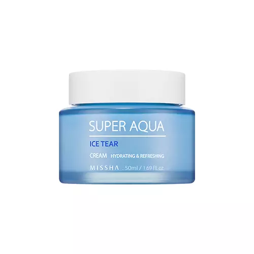 Освежающий крем с ледниковой водой для лица Missha Super Aqua Ice Tear Cream